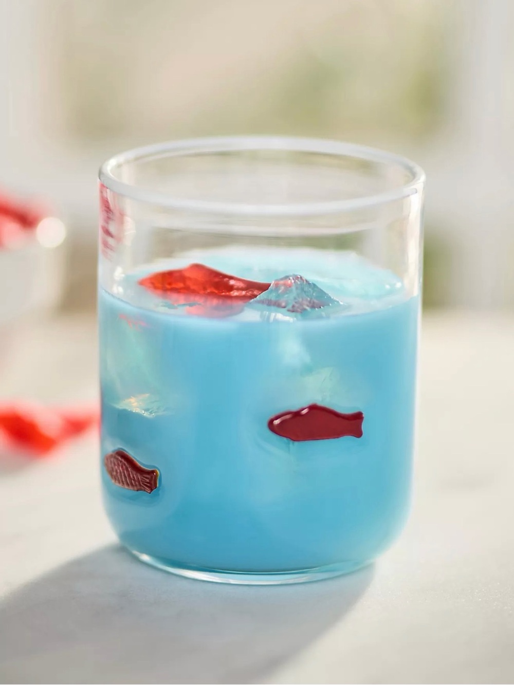 Anthropologie Icon Juice Glass Swedish Fish